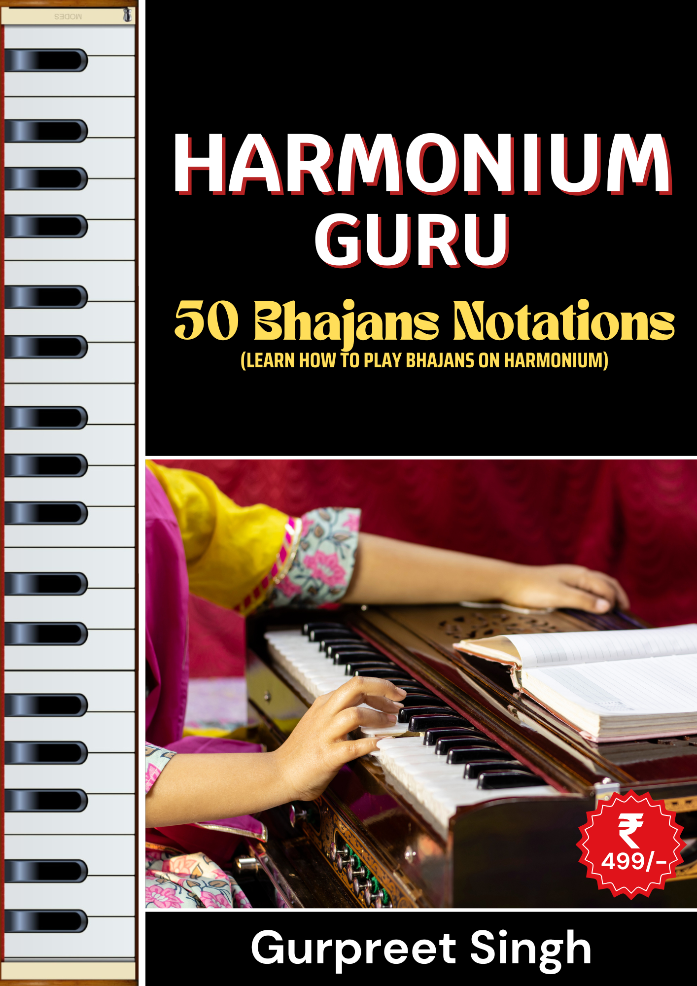 Harmonium Bhajan Course E-Book